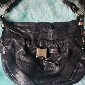 Black Leather Handbag